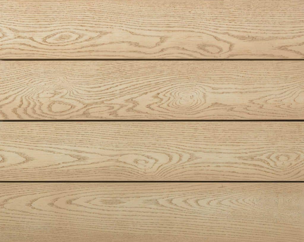 Close-up of Ashwood planks showing wood grain detail.