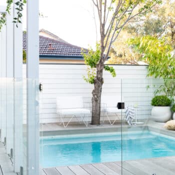 A composite pool decking best for outdoors.