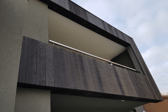 A modern house highlighting it's use of envello cladding from Concept Materials.