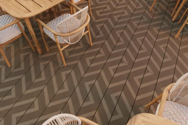 An effortless beauty of millboard modello decking.