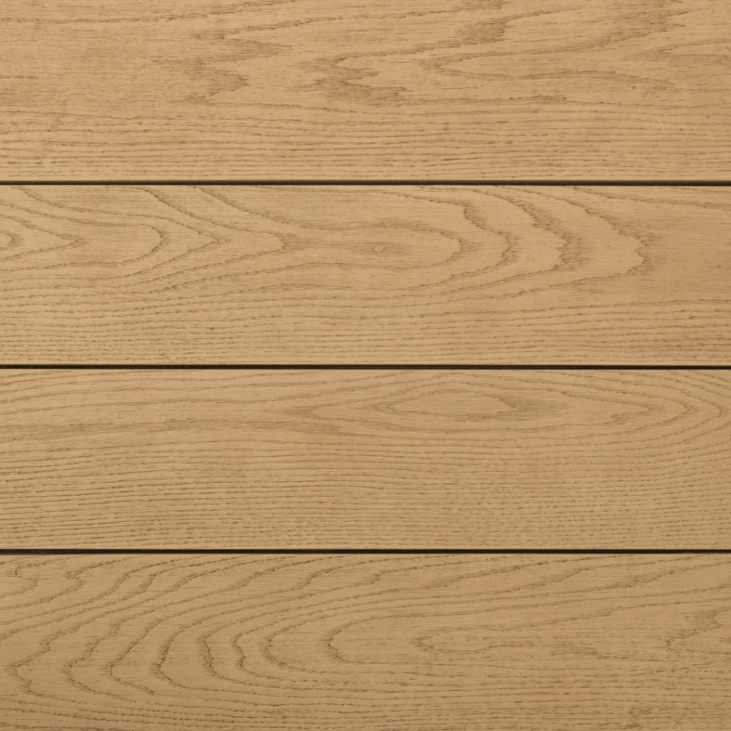 millboard shadow line golden oak composite cladding by Concept Materials Composite Decking
