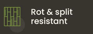 rot split resistant by Concept Materials Composite Decking